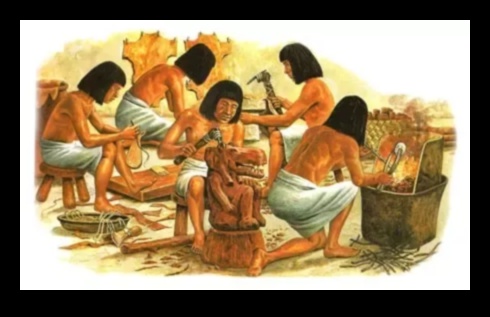 براعة العصور القديمة: فحص التقنيات في الفن القديم