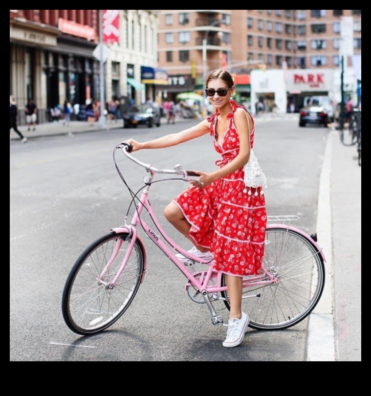 نمط ركوب الدراجات: مزج الموضة والوظيفة على الدراجات