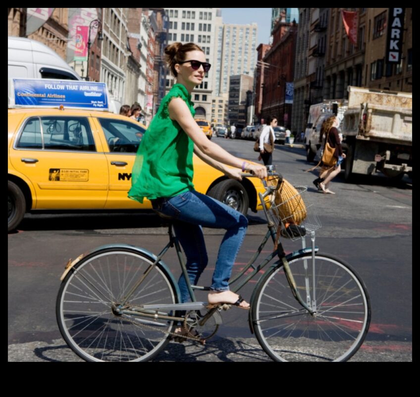 نمط ركوب الدراجات: مزج الموضة والوظيفة على الدراجات