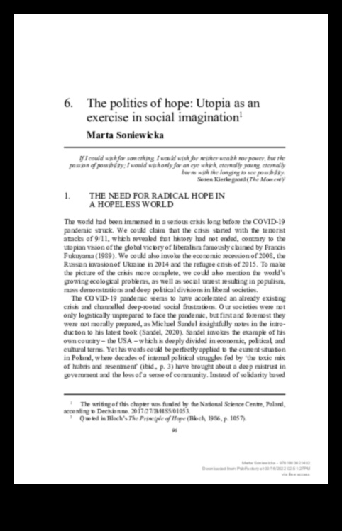 الشروع في الجنة: يوتوبيا من تنوير السفر