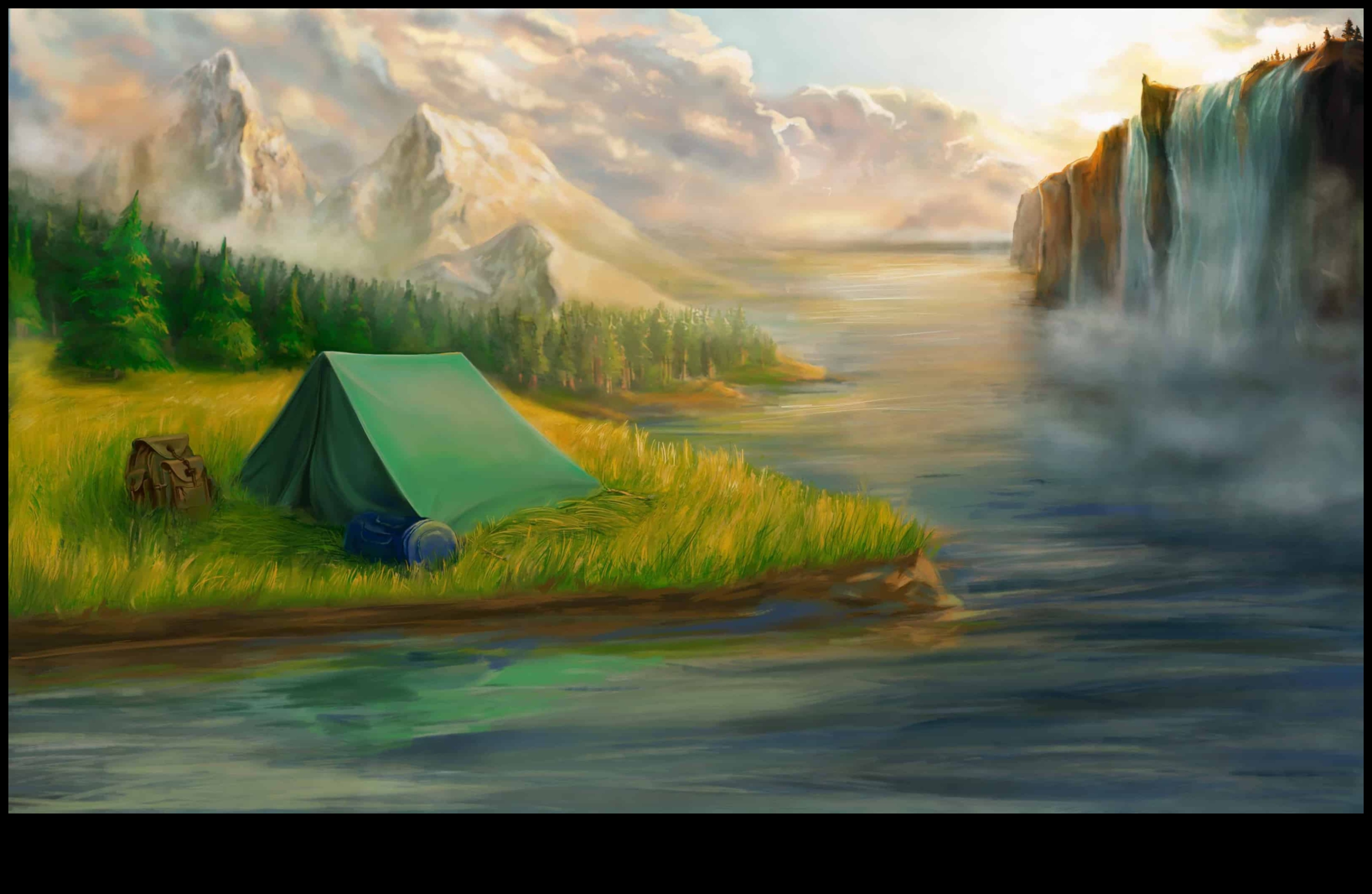 أرض الأحلام: رحلة بصرية عبر المناظر الطبيعية الحالمة