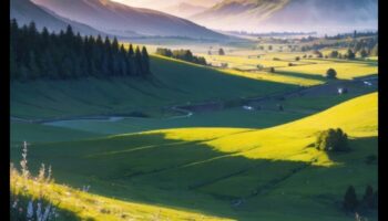 أرض الأحلام: رحلة بصرية عبر المناظر الطبيعية الحالمة