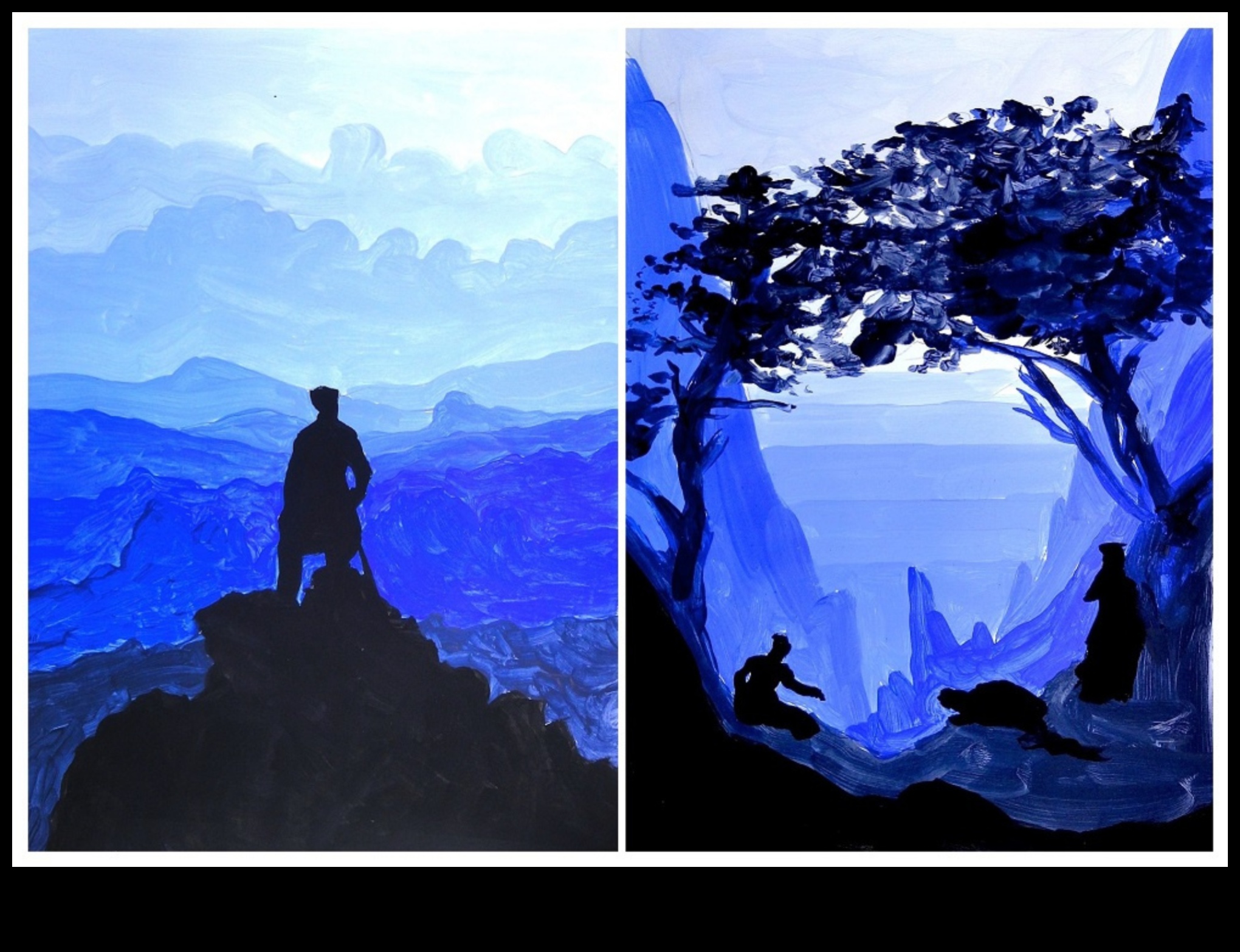 فن المنظور الجوي 2 وجهات نظر الغلاف الجوي: الضوء والمسافة في فن المناظر الطبيعية