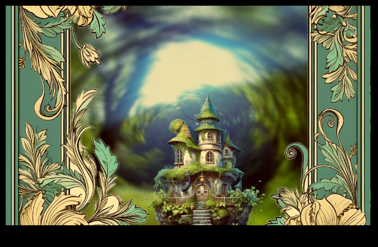 همسات الأزهار: فن تصميم الأكواخ الساحرة