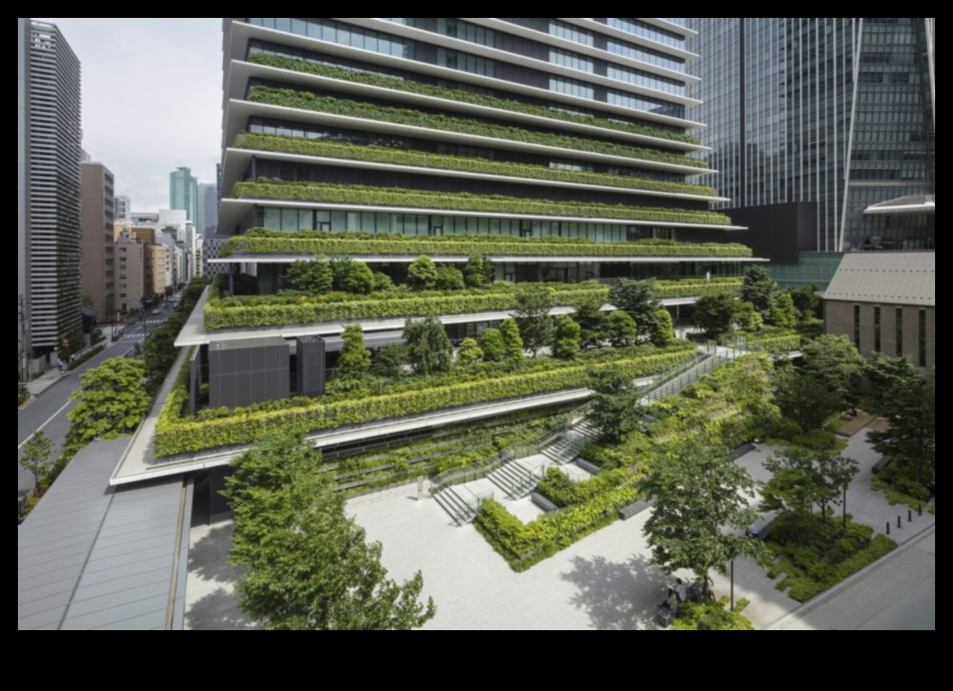 ناطحة سحاب تزهر: رفع الجمال مع البستنة العمودية