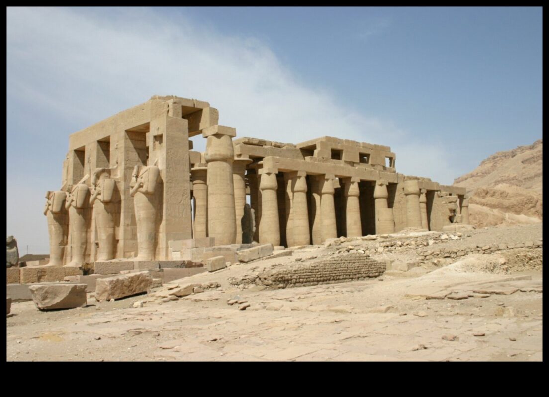 معابد طيبة: العجائب المعمارية في الفن المصري