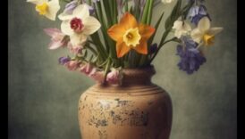 أزهار منحوتة: غرس الفن في المساحات الخارجية