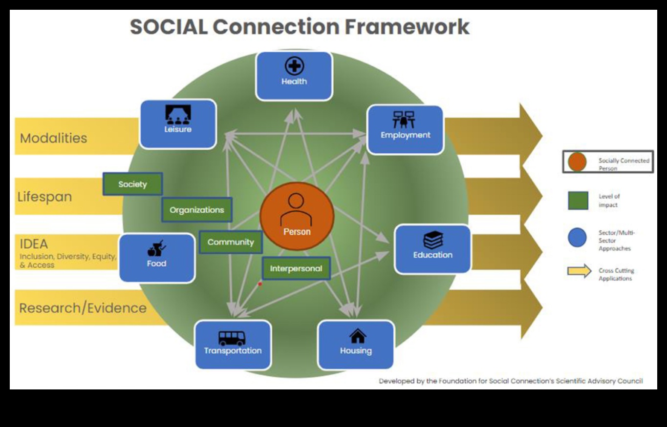 حدود المجتمع: توسيع الآفاق في مشهد الاتصال عبر الإنترنت
