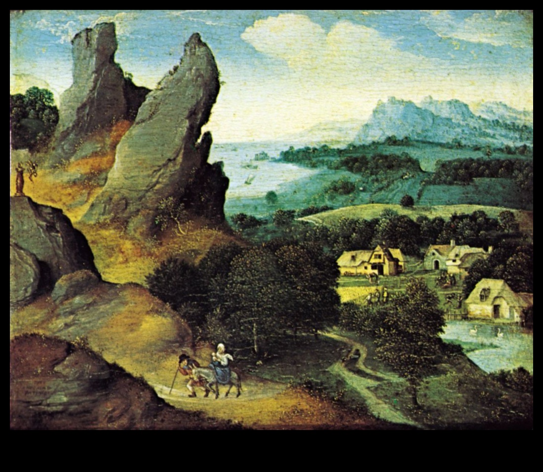 فن المنظور الجوي 1 وجهات نظر الغلاف الجوي: الضوء والمسافة في فن المناظر الطبيعية